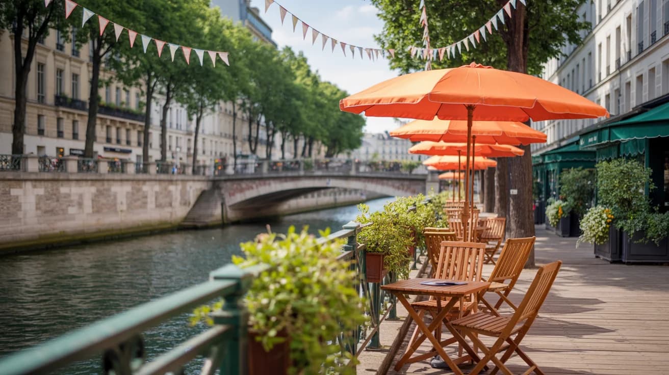 Baignade anticipée au canal Saint-Martin : rafraîchissement à Paris