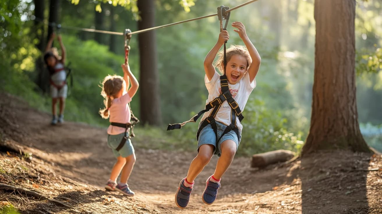 Accrobranche : les atouts de cette activité pour le développement des enfants