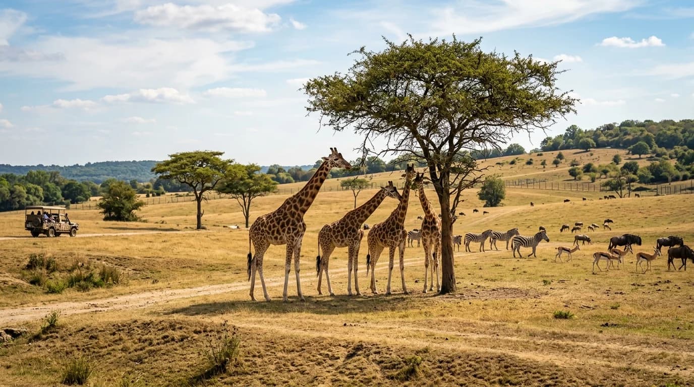 Bon plan : 10€ l'entrée pour le zoo de Thoiry ce dimanche 26 juillet