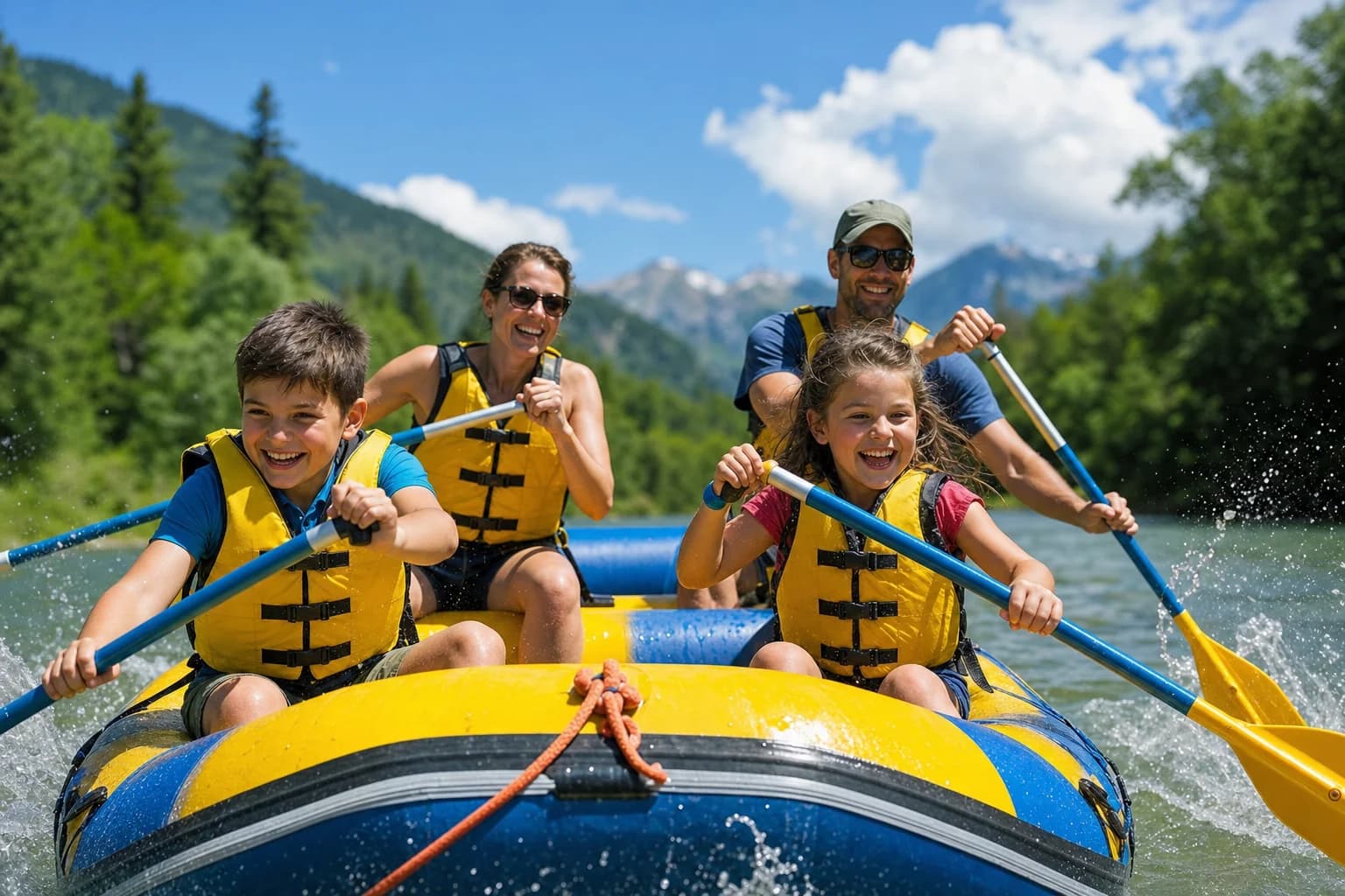 Rafting : à partir de quel âge lancer vos enfants ?