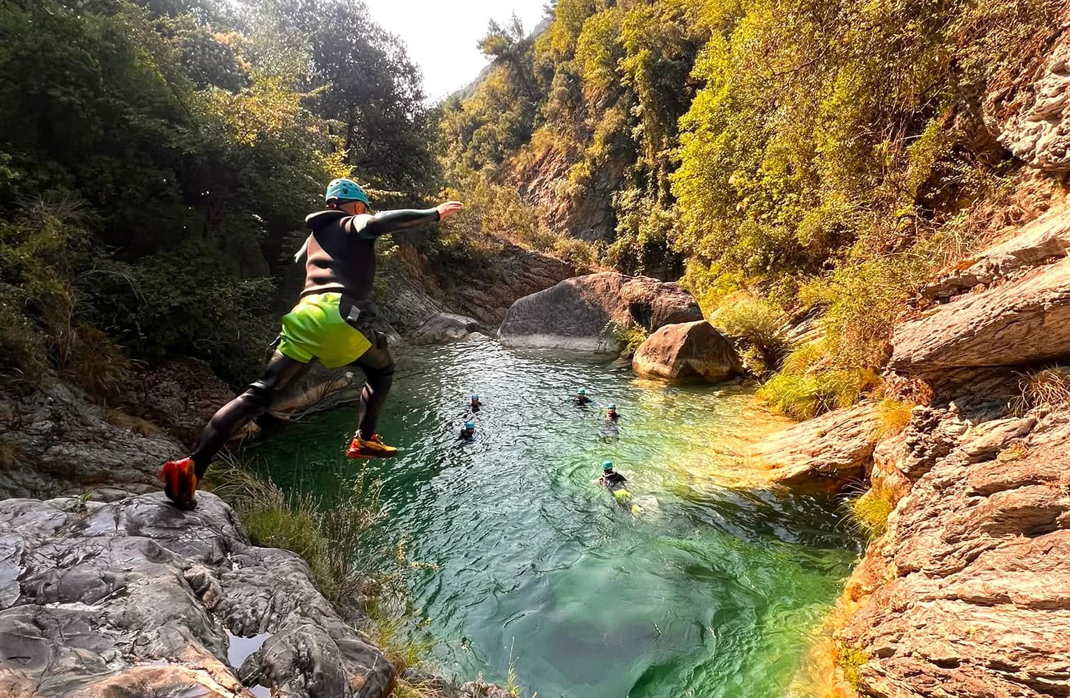 Canyon de la Barbaira : notre descente au-dessus de Vintimille